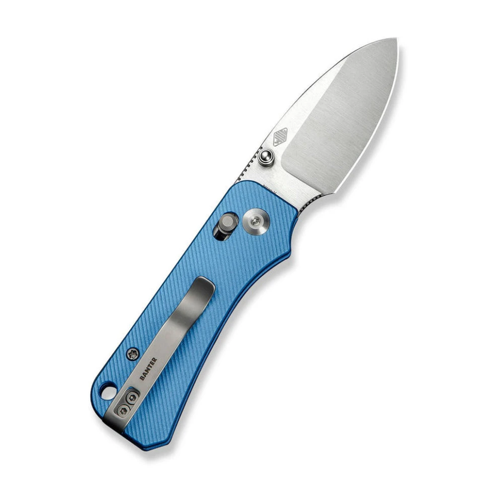 Ніж складаний кишеньковий Civivi Baby Banter 2, (5.9 см) Nitro-V / Aluminum синій — фото 2