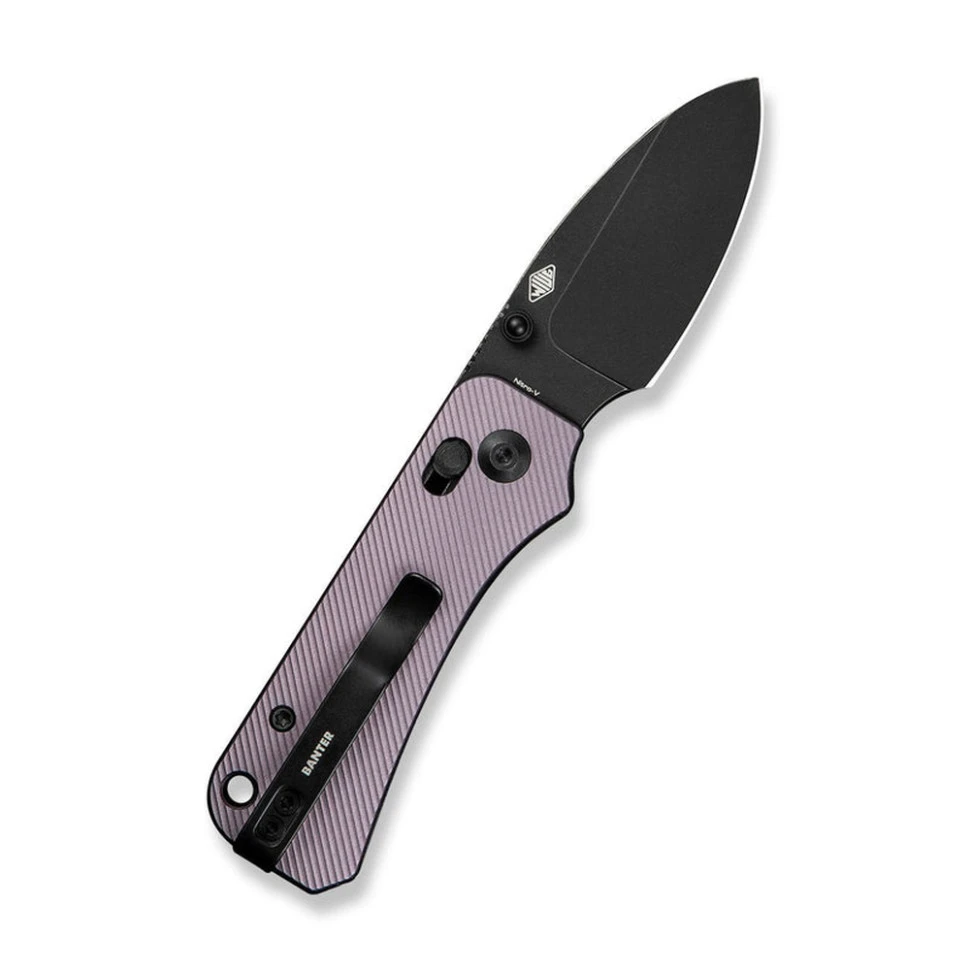 Ніж складаний кишеньковий Civivi Baby Banter 2, (5.9 см) Nitro-V / Aluminum фіолетовий — фото 2