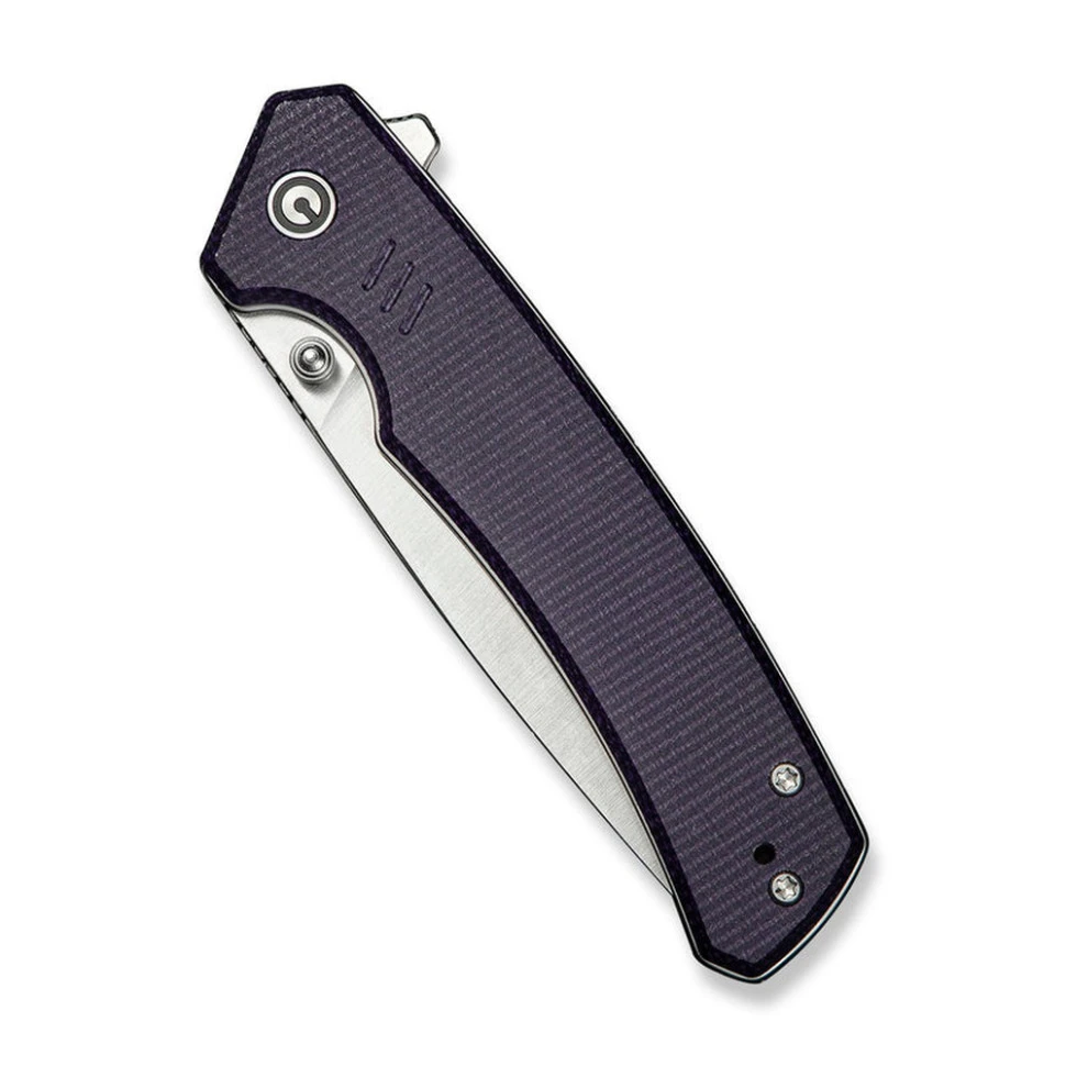 Ніж складаний туристичний Civivi Merit, (8.3 см) 14C28N / Micarta чорний — фото 5