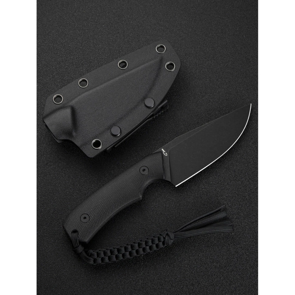 Ніж фіксований тактичний Civivi Gander, (9.2 см) 14C28N / Micarta чорний — фото 12