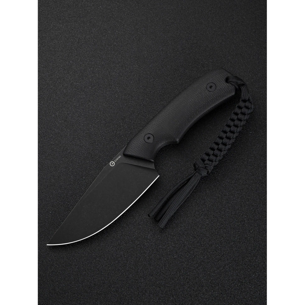 Ніж фіксований тактичний Civivi Gander, (9.2 см) 14C28N / Micarta чорний — фото 13