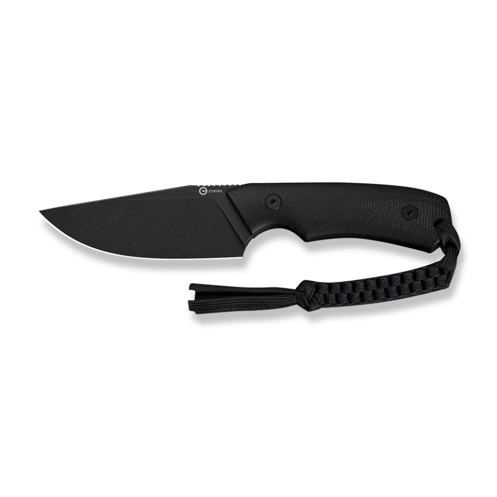 Ніж фіксований тактичний Civivi Gander, (9.2 см) 14C28N / Micarta чорний — фото 4