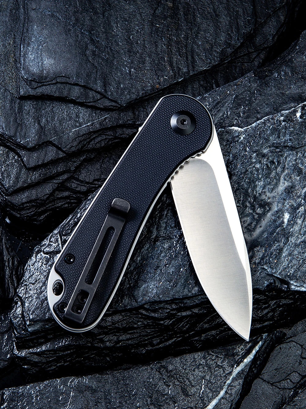 Ніж складаний кишеньковий Civivi Elementum, (7.5 см) D2 / G10 чорний — фото 3
