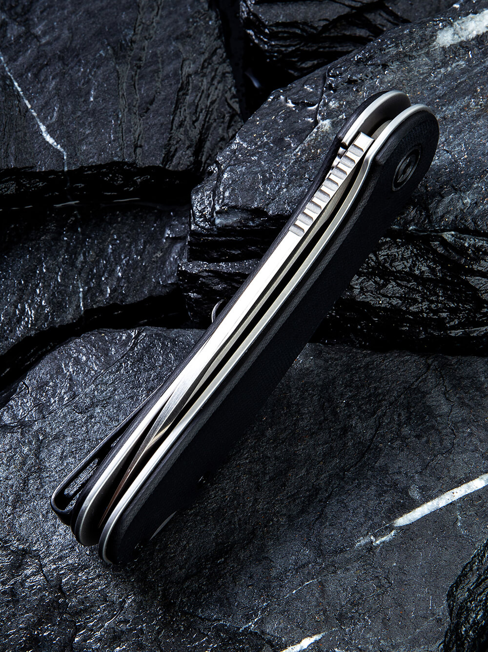 Ніж складаний кишеньковий Civivi Elementum, (7.5 см) D2 / G10 чорний — фото 8