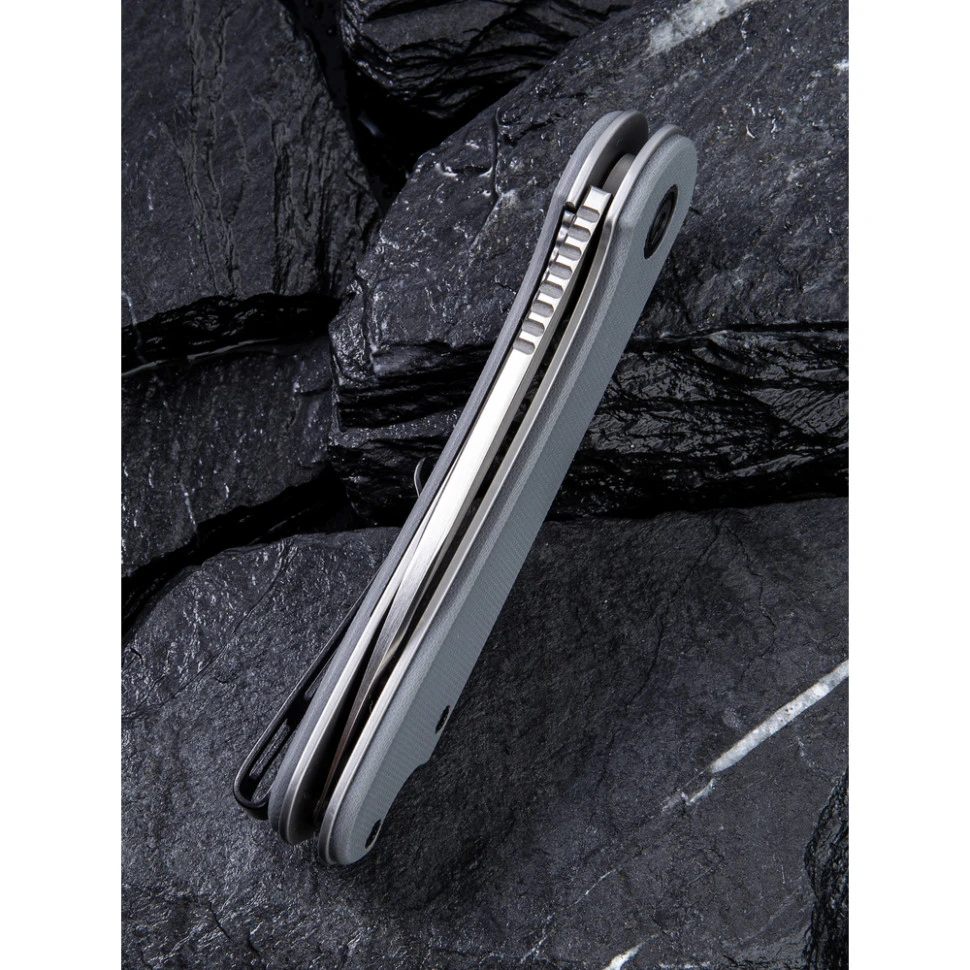 Ніж складаний кишеньковий Civivi Elementum, (7.5 см) D2 / G10 сірий — фото 12