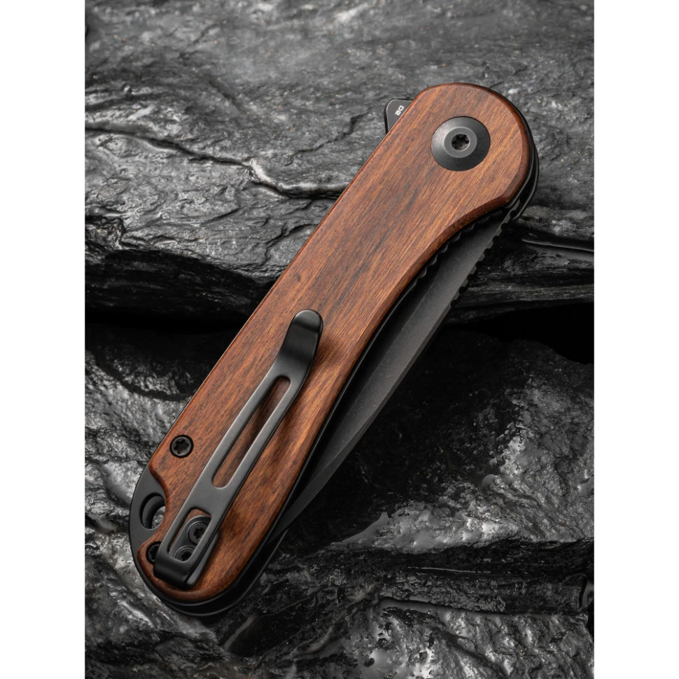 Ніж складаний кишеньковий Civivi Elementum, (7.5 см) D2 / Guibourtia Wood — фото 12