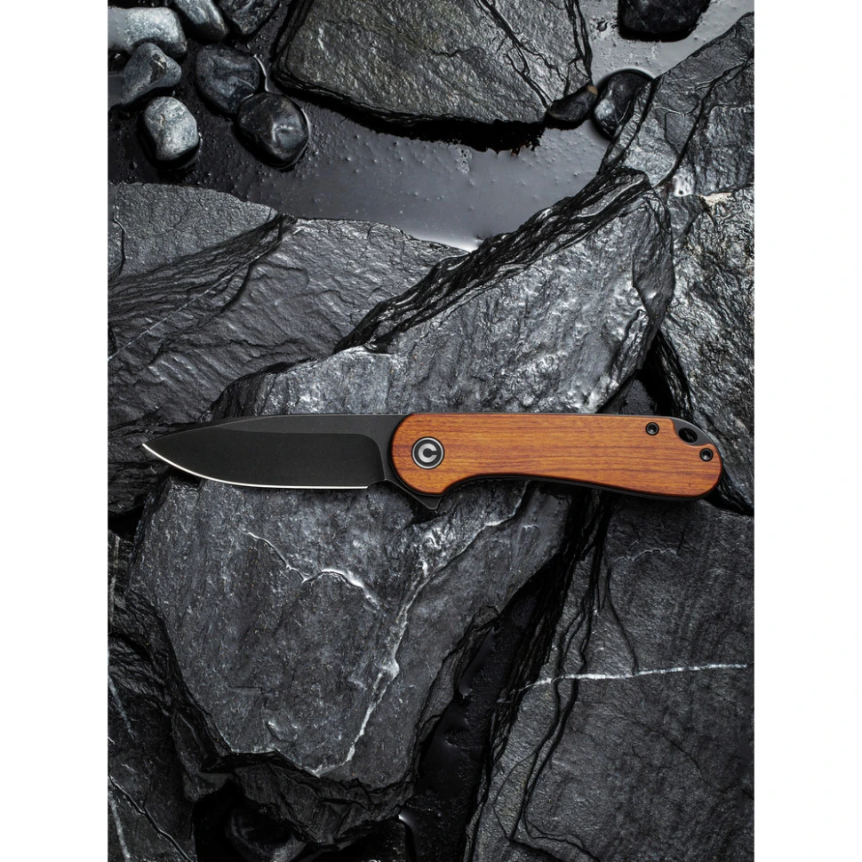 Ніж складаний кишеньковий Civivi Elementum, (7.5 см) D2 / Guibourtia Wood — фото 13