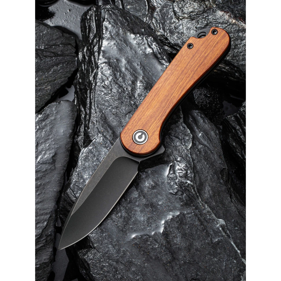 Ніж складаний кишеньковий Civivi Elementum, (7.5 см) D2 / Guibourtia Wood — фото 7