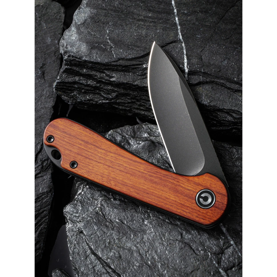 Ніж складаний кишеньковий Civivi Elementum, (7.5 см) D2 / Guibourtia Wood — фото 9
