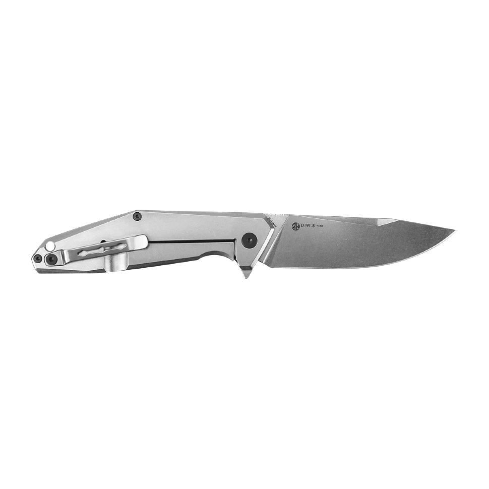 Ніж складаний туристичний Ruike D191-B, (9.2 см) 8Cr13Mov / G10 + steel 420 чорний — фото 2