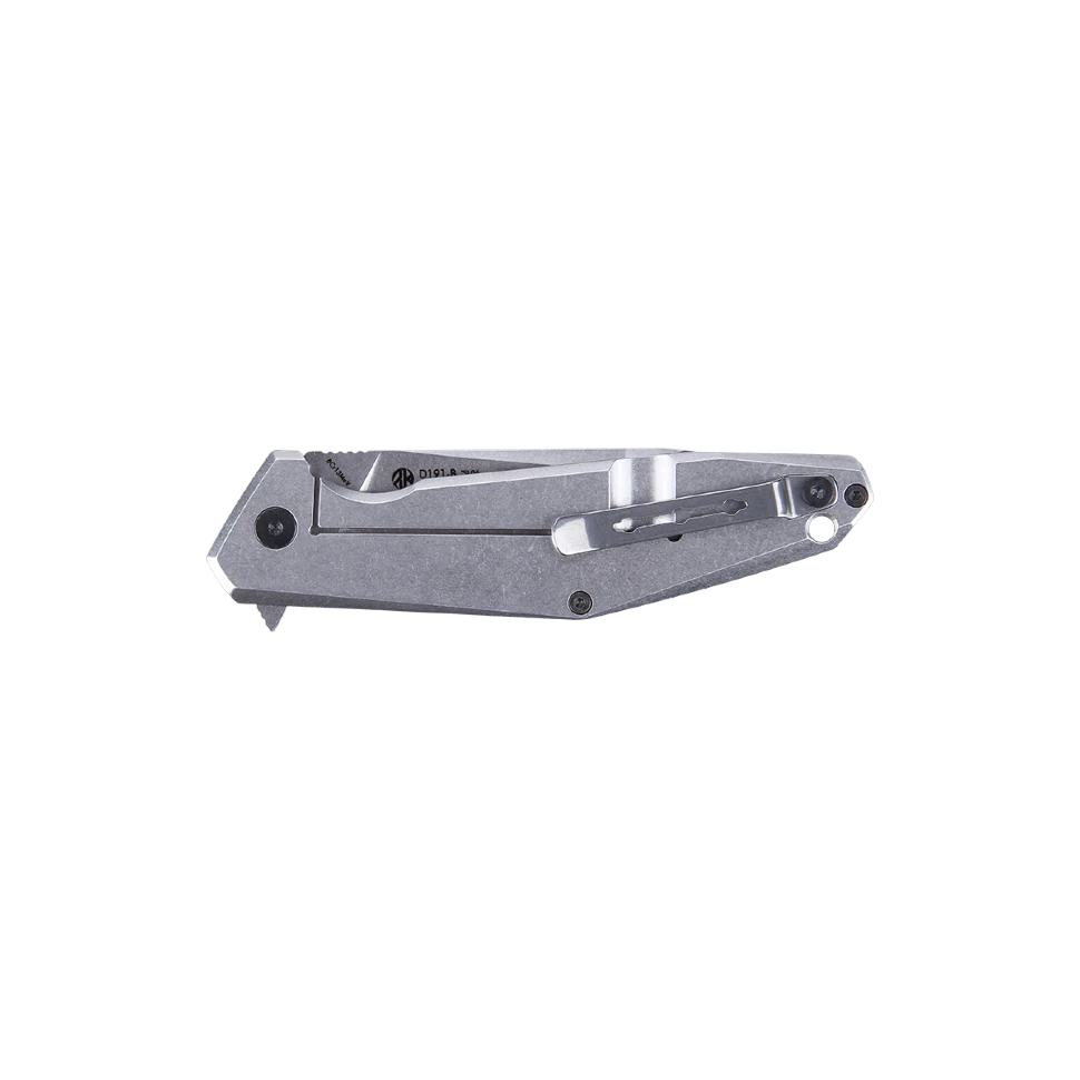 Ніж складаний туристичний Ruike D191-B, (9.2 см) 8Cr13Mov / G10 + steel 420 чорний — фото 3