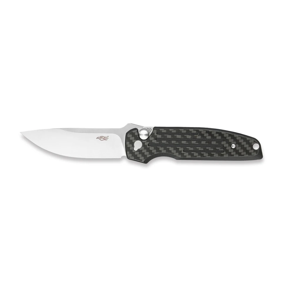 Ніж туристичний Firebird FH926 (8.8 см) D2 / G10 & карбон чорний — фото 2