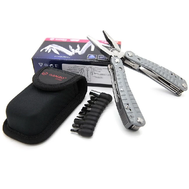 Мультитул Ganzo G105, (16.5 см) 22 функції + біти та чохол — фото 11