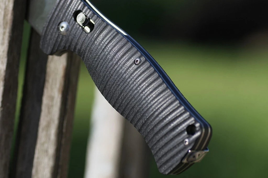 Ніж складаний туристичний Ganzo G720 (9 см) 440C / G10 чорний — фото 15