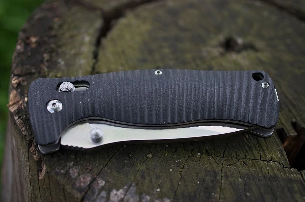 Ніж складаний туристичний Ganzo G720 (9 см) 440C / G10 чорний — фото 18