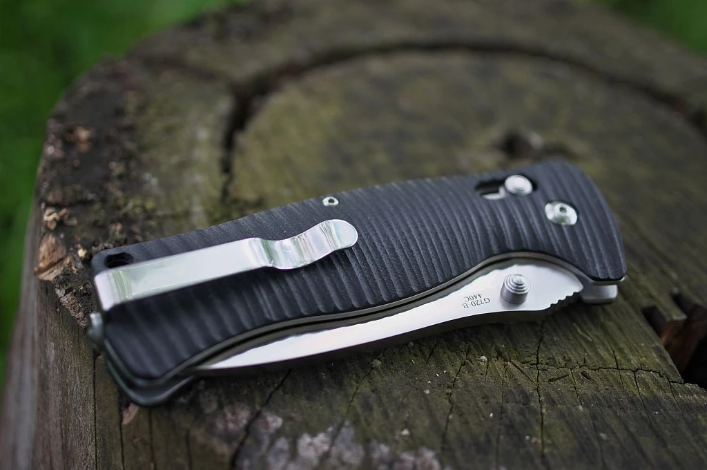 Ніж складаний туристичний Ganzo G720 (9 см) 440C / G10 чорний — фото 19