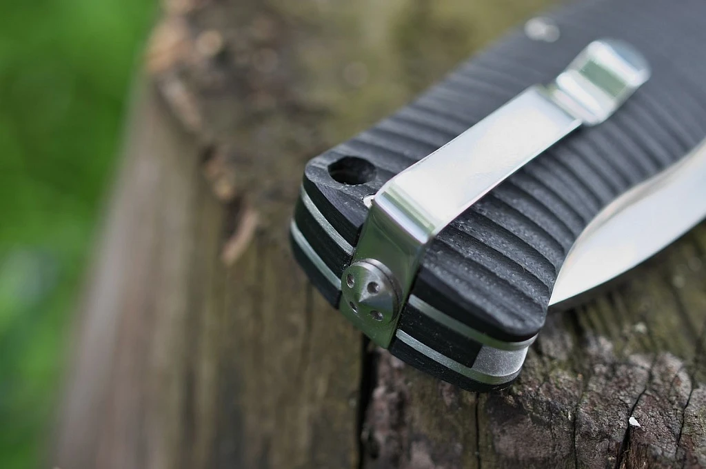 Ніж складаний туристичний Ganzo G720 (9 см) 440C / G10 чорний — фото 20