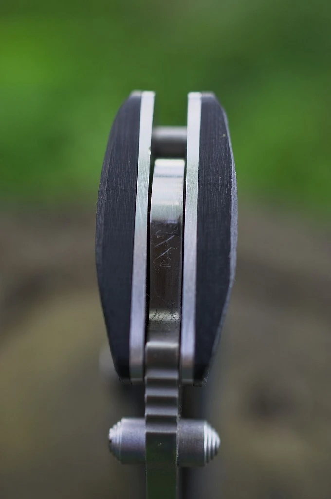 Ніж складаний туристичний Ganzo G720 (9 см) 440C / G10 чорний — фото 23
