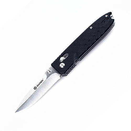 Ніж складаний туристичний Ganzo G746-1 ( 8.5 см) 440С / G10 чорний — фото 2