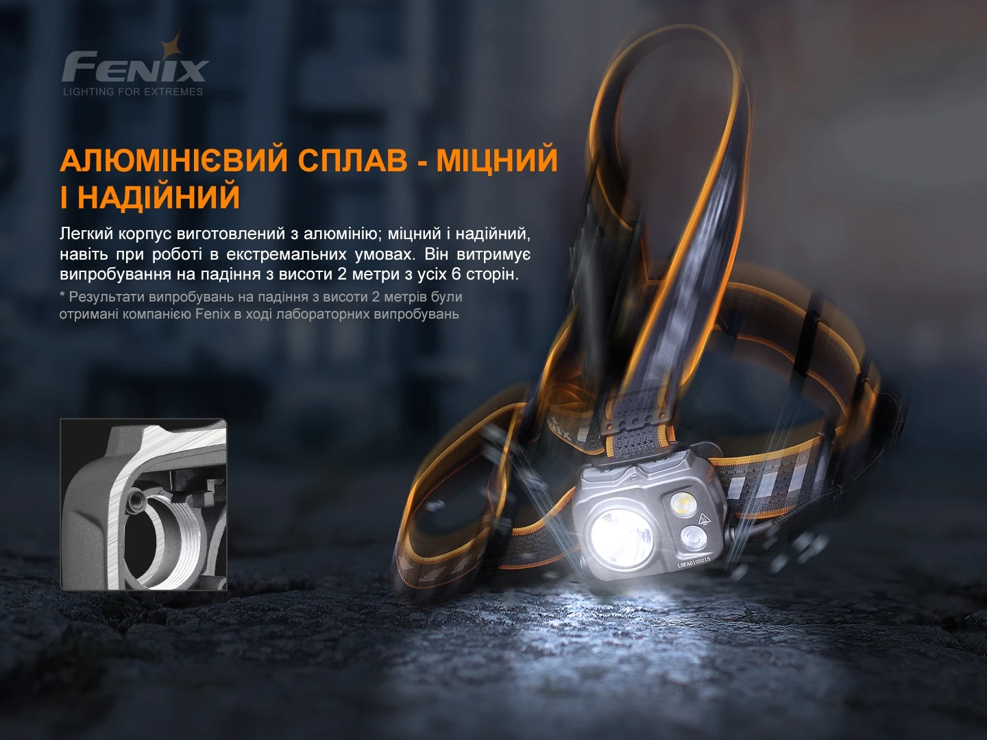 Ліхтар налобний Fenix HP25R V2.0 — фото 12