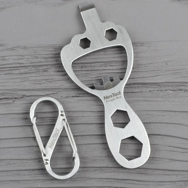 Міні-Мультитул NexTool BOTTLE OPENER Finger Bro KT5009B — фото 7