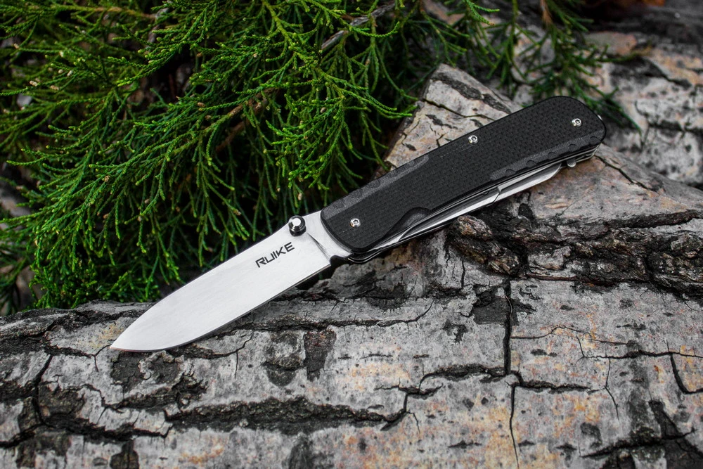 Багатофункціональний ніж Ruike Trekker LD31-B, (8.5 см) 12C27 / G10 чорний, 14 інстр. — фото 5