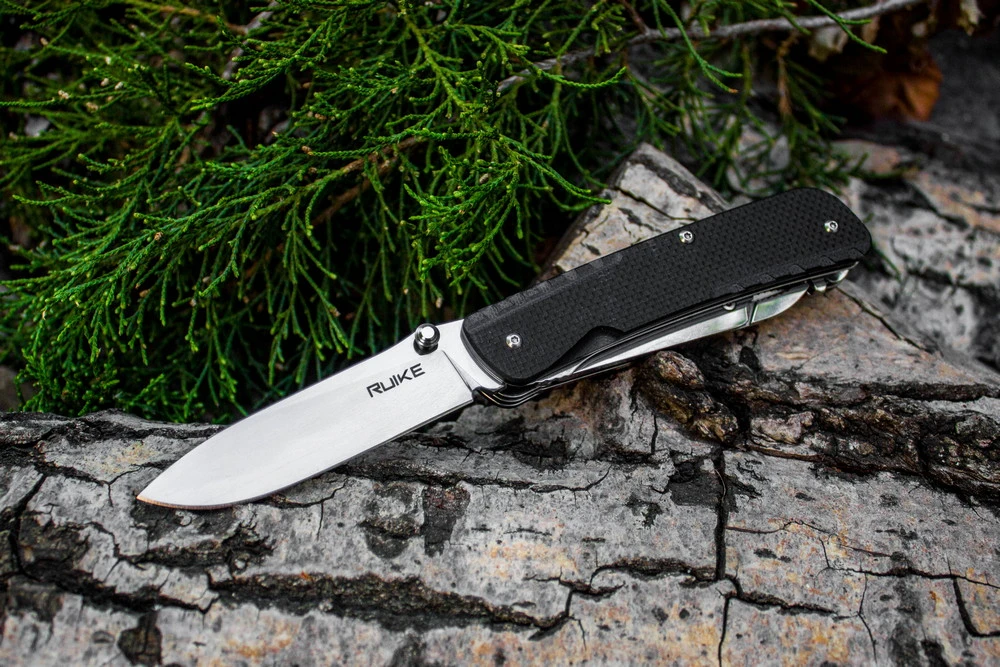 Багатофункціональний ніж Ruike Trekker LD41-B, (8.5 см) 12C27 / G10 чорний, 22 інстр. — фото 6