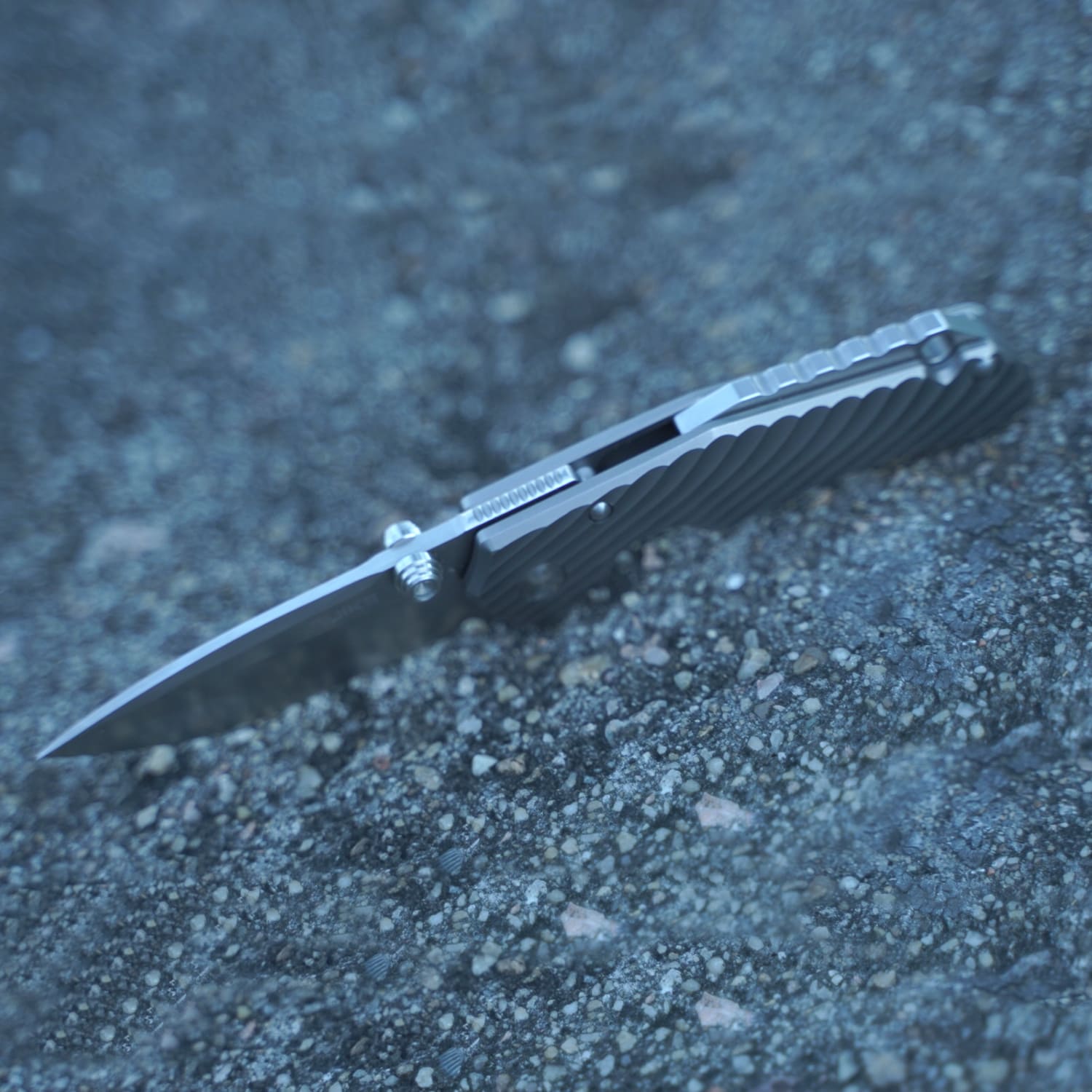 Ніж складаний кишеньковий Ruike M671-TZ, (7 см) steel 154СМ / TC4 (титан) сірий — фото 14