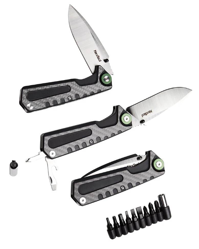 Багатофункціональний ніж Xiaomi NexTool 3 в 1 NE20021 Black (6945064210863) — фото 7