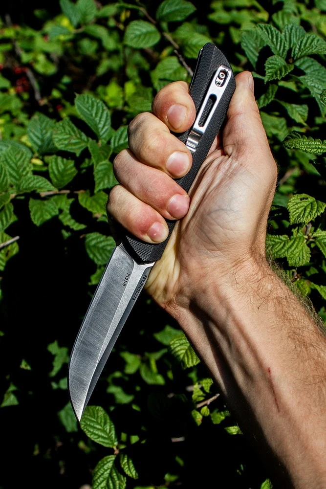 Ніж складаний туристичний Ruike Hussar P121-B, (9.2 см) 14C28N / G10 чорний — фото 10