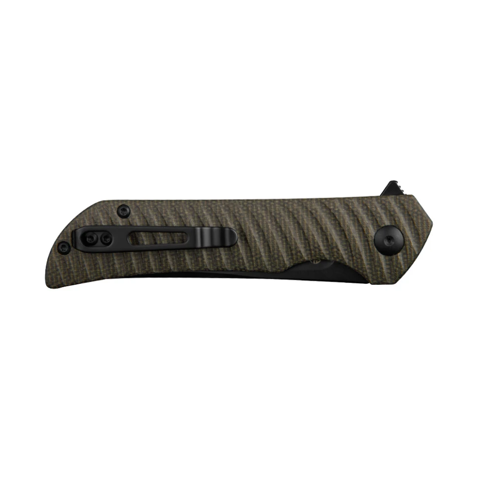 Ніж складаний туристичний Ruike P122-MB, (9.2 см) 14C28N / мікарта коричневий — фото 6