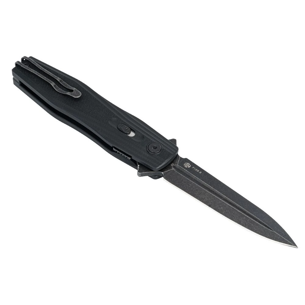 Ніж складаний туристичний Ruike P188-B, (9.1 см) D2 / G10 чорний — фото 4
