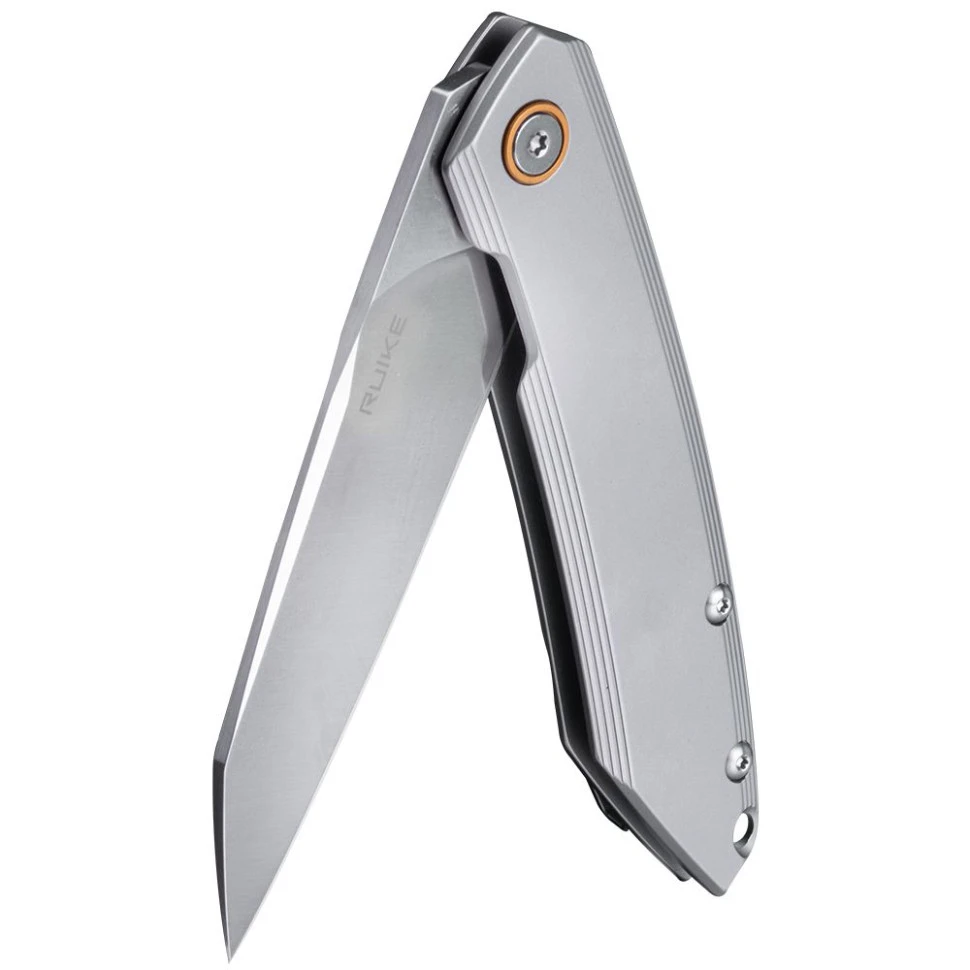 Ніж складаний туристичний Ruike P831S-SA, (8.5 см) 14C28N / 3cr14n сірий — фото 12