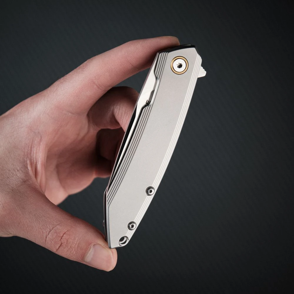 Ніж складаний туристичний Ruike P831S-SA, (8.5 см) 14C28N / 3cr14n сірий — фото 26