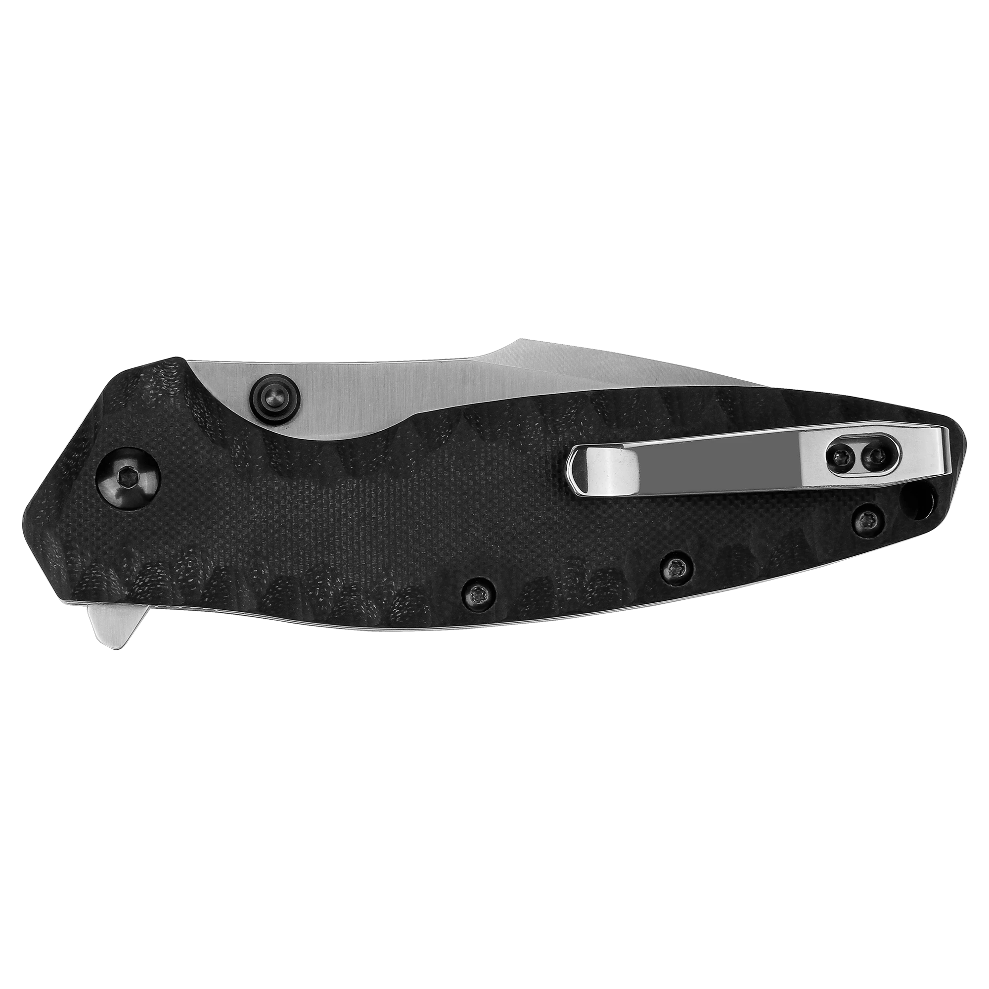 Ніж складаний туристичний Ruike P843-B, (9 см) 12C27 / G10 чорний — фото 3