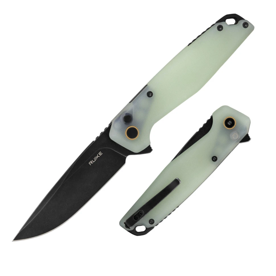 Ніж складаний туристичний Ruike P873-C, (8.8 см) 14C28N / G10 білий — фото 10