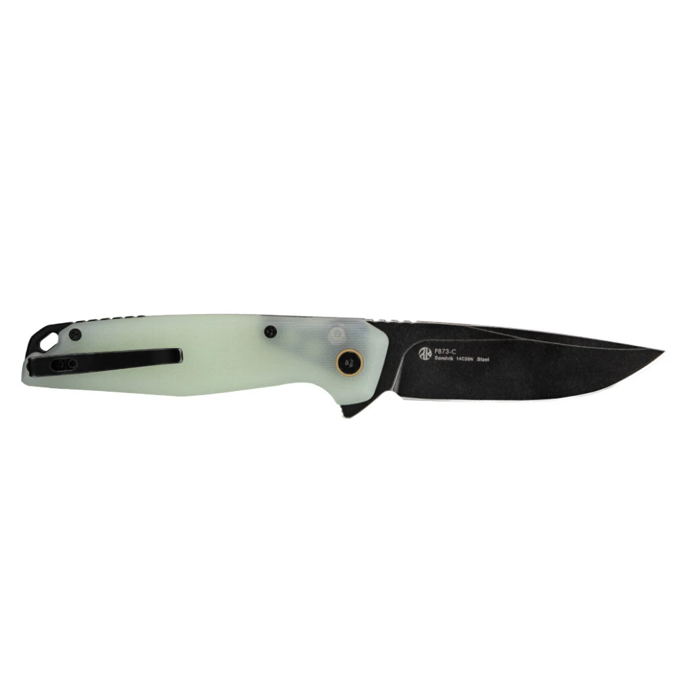 Ніж складаний туристичний Ruike P873-C, (8.8 см) 14C28N / G10 білий — фото 3