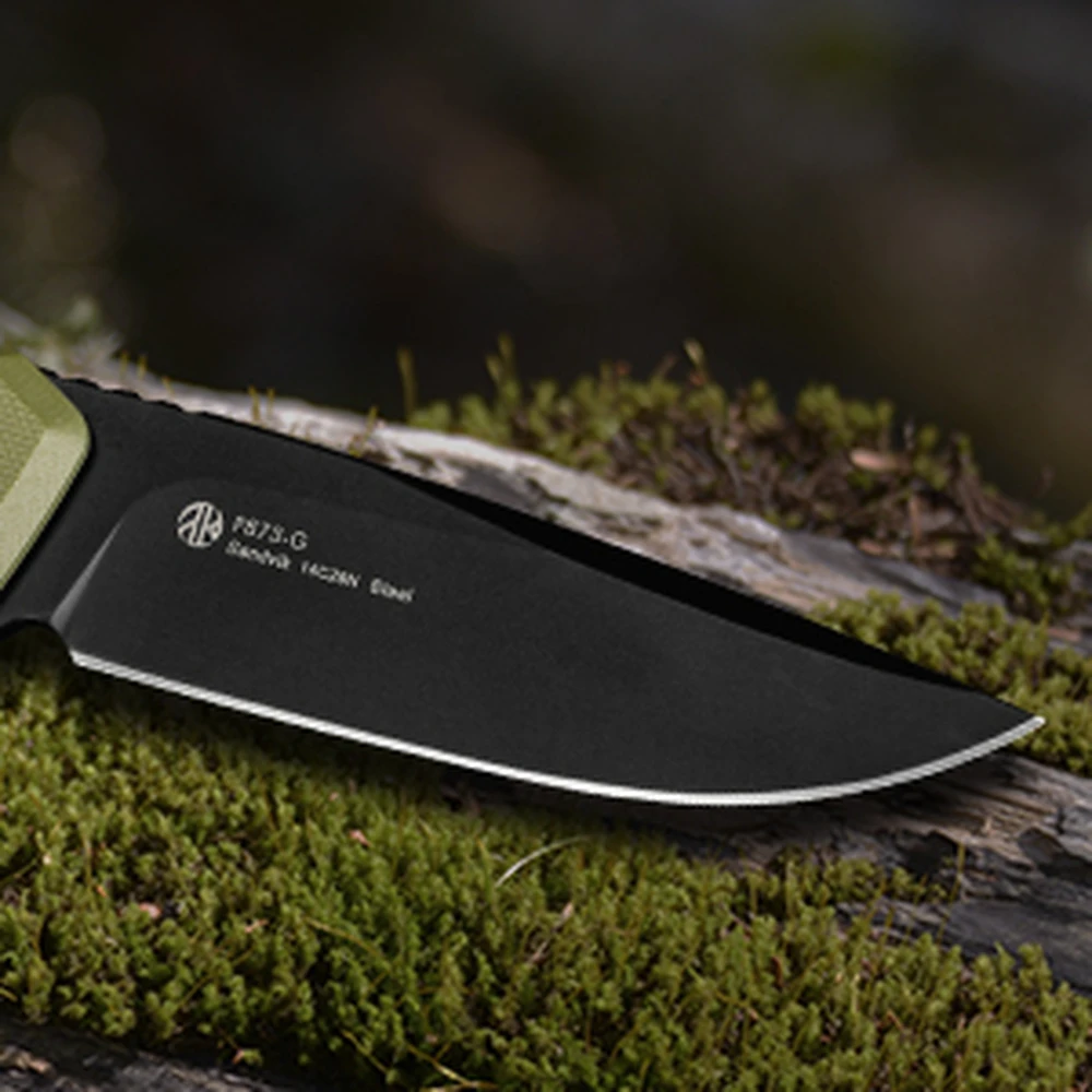Ніж складаний туристичний Ruike P873-G, (8.8 см)14C28N / G10 зелений — фото 12