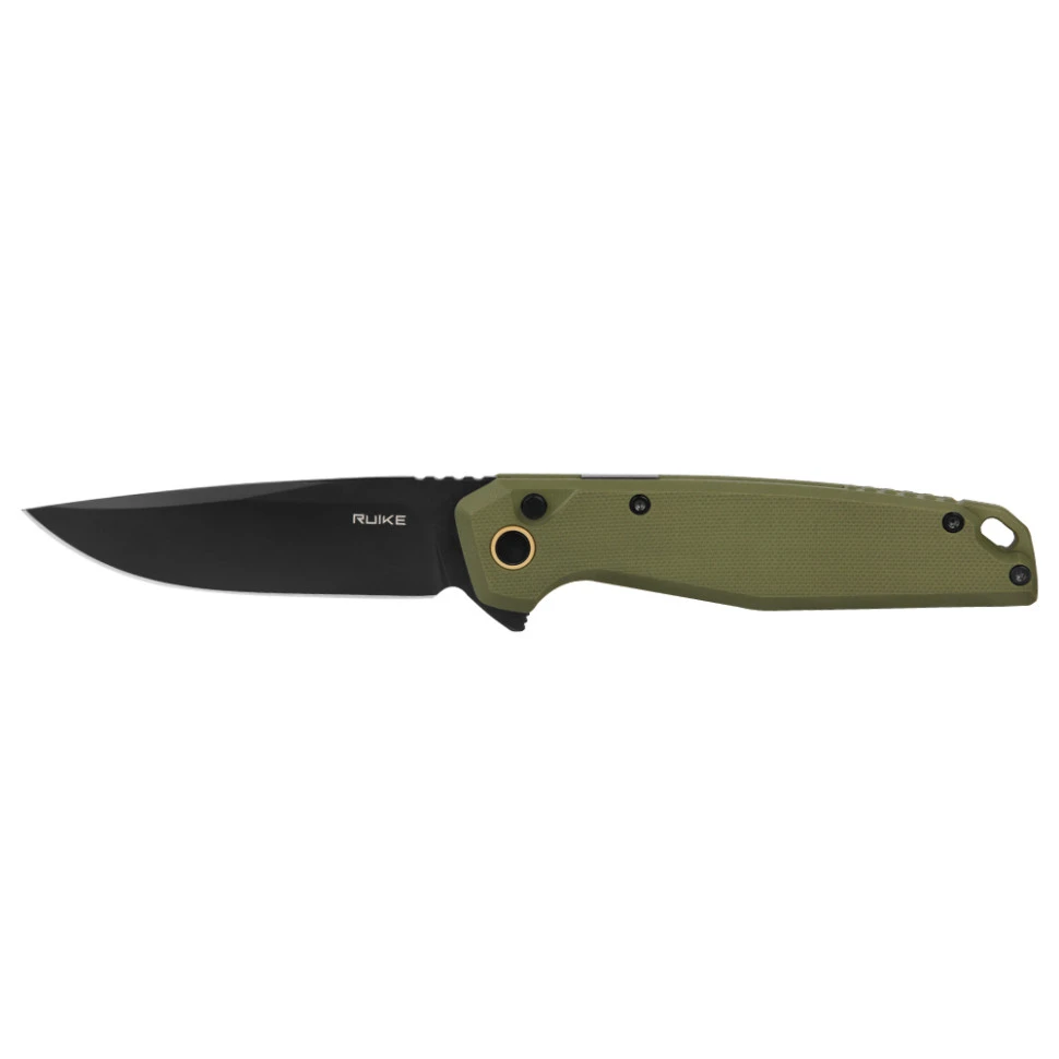Ніж складаний туристичний Ruike P873-G, (8.8 см)14C28N / G10 зелений — фото 4