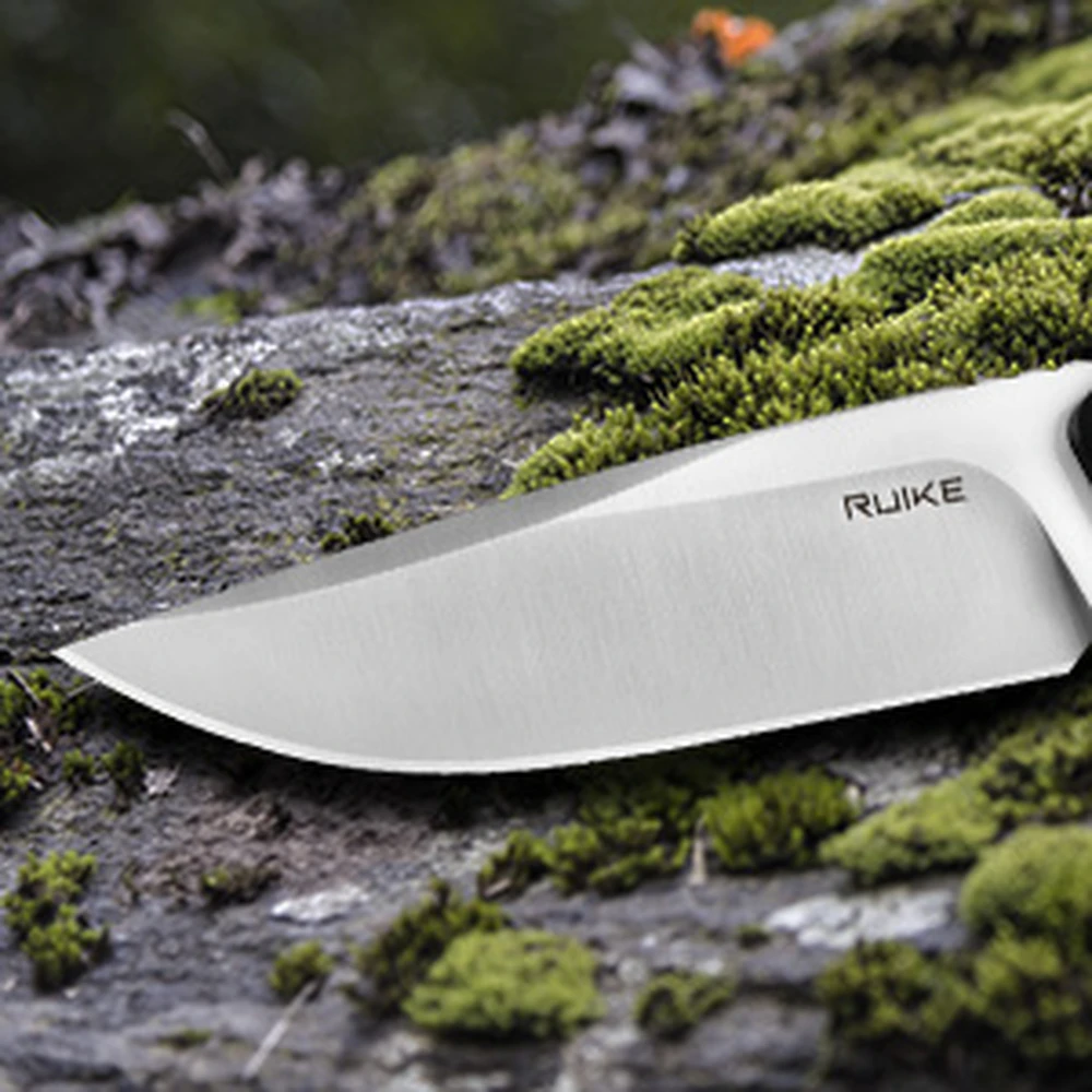 Ніж складаний туристичний Ruike P873-MB, (8.8 см)14C28N / G10 чорний — фото 16