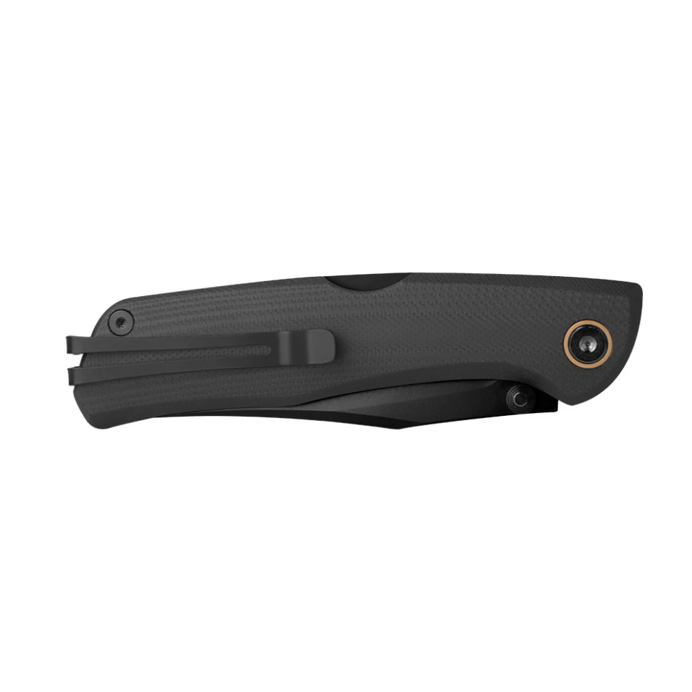 Ніж складаний туристичний Ruike P882-B, (8.5 см) 12С27 /  G10 чорний — фото 6