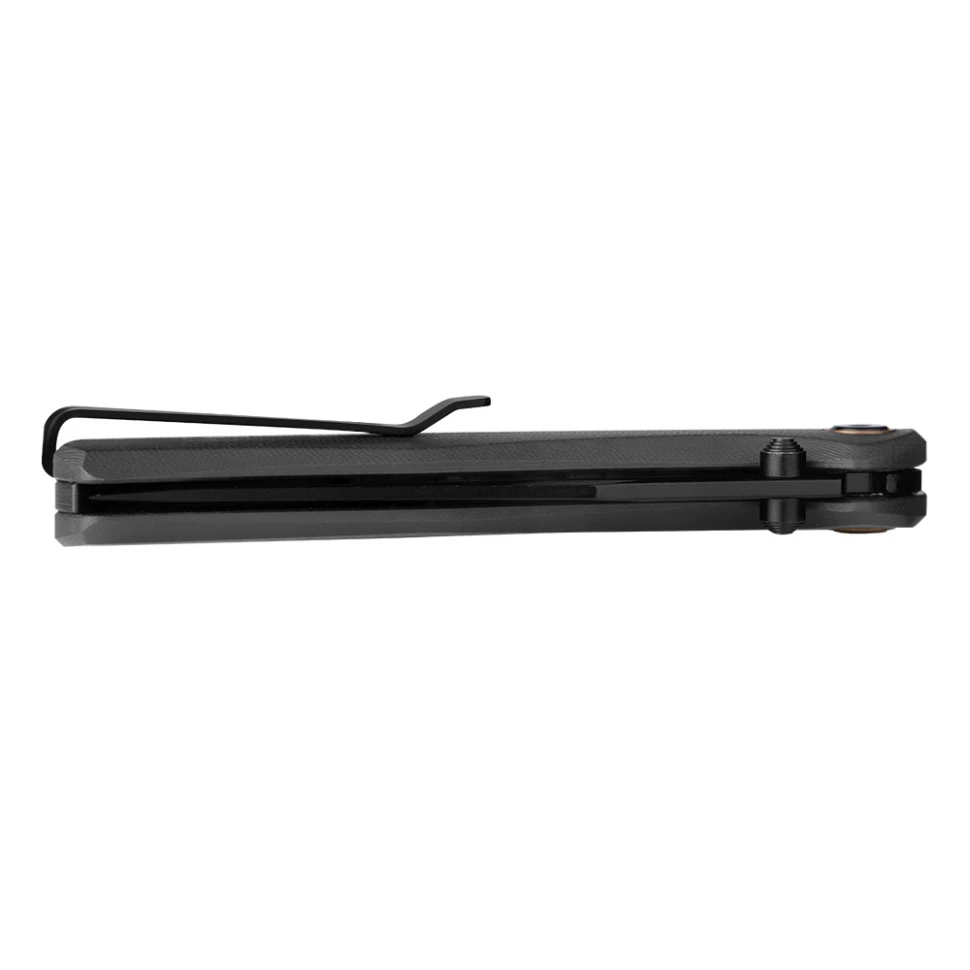 Ніж складаний туристичний Ruike P882-B, (8.5 см) 12С27 /  G10 чорний — фото 8