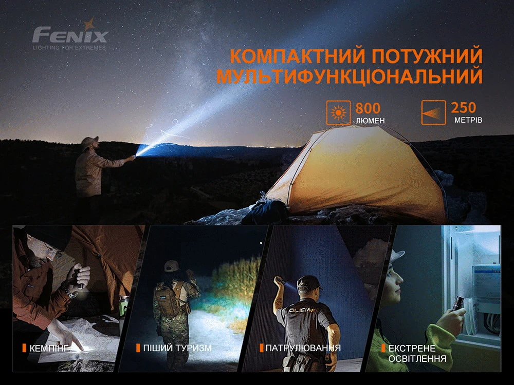Ліхтар ручний Fenix PD25R — фото 12