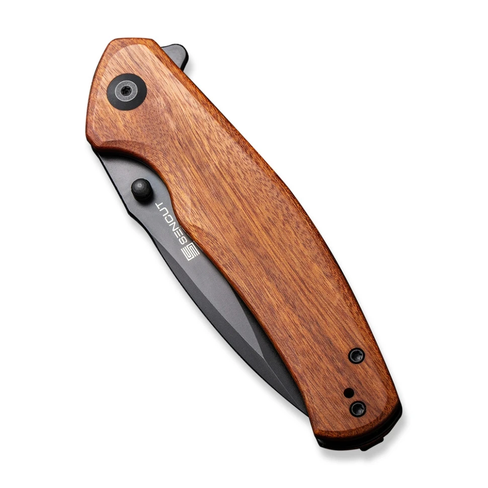 Ніж складаний туристичний Sencut Slashkin, (8.8 см) D2 / Cuibourtia Wood — фото 4
