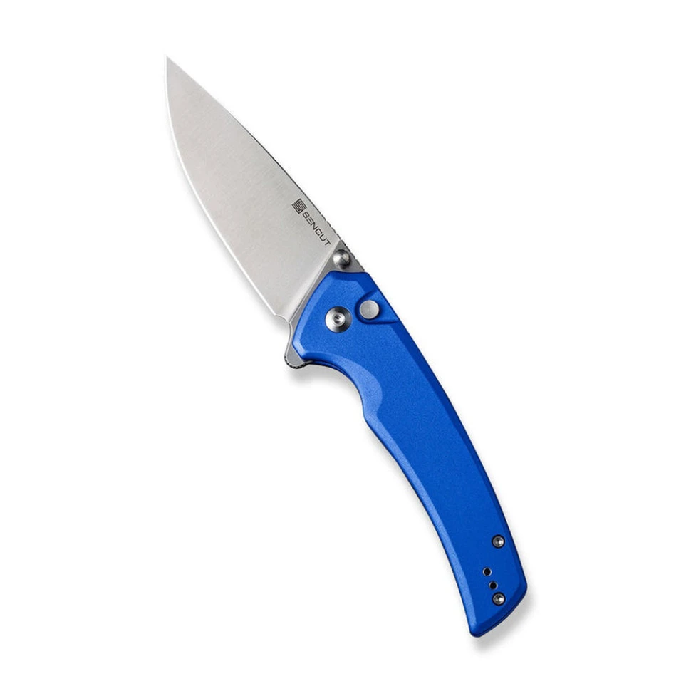 Ніж складаний туристичний Sencut Serene, (8.8 см) D2 / Aluminum синій — фото 3