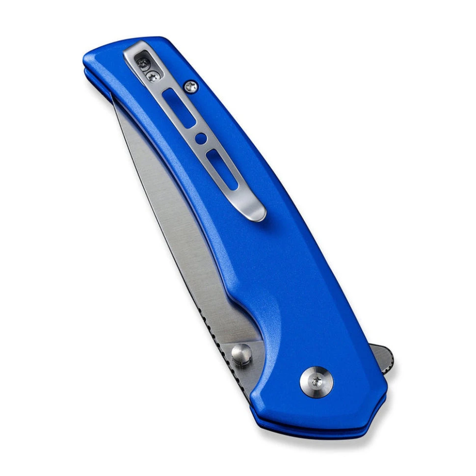 Ніж складаний туристичний Sencut Serene, (8.8 см) D2 / Aluminum синій — фото 6