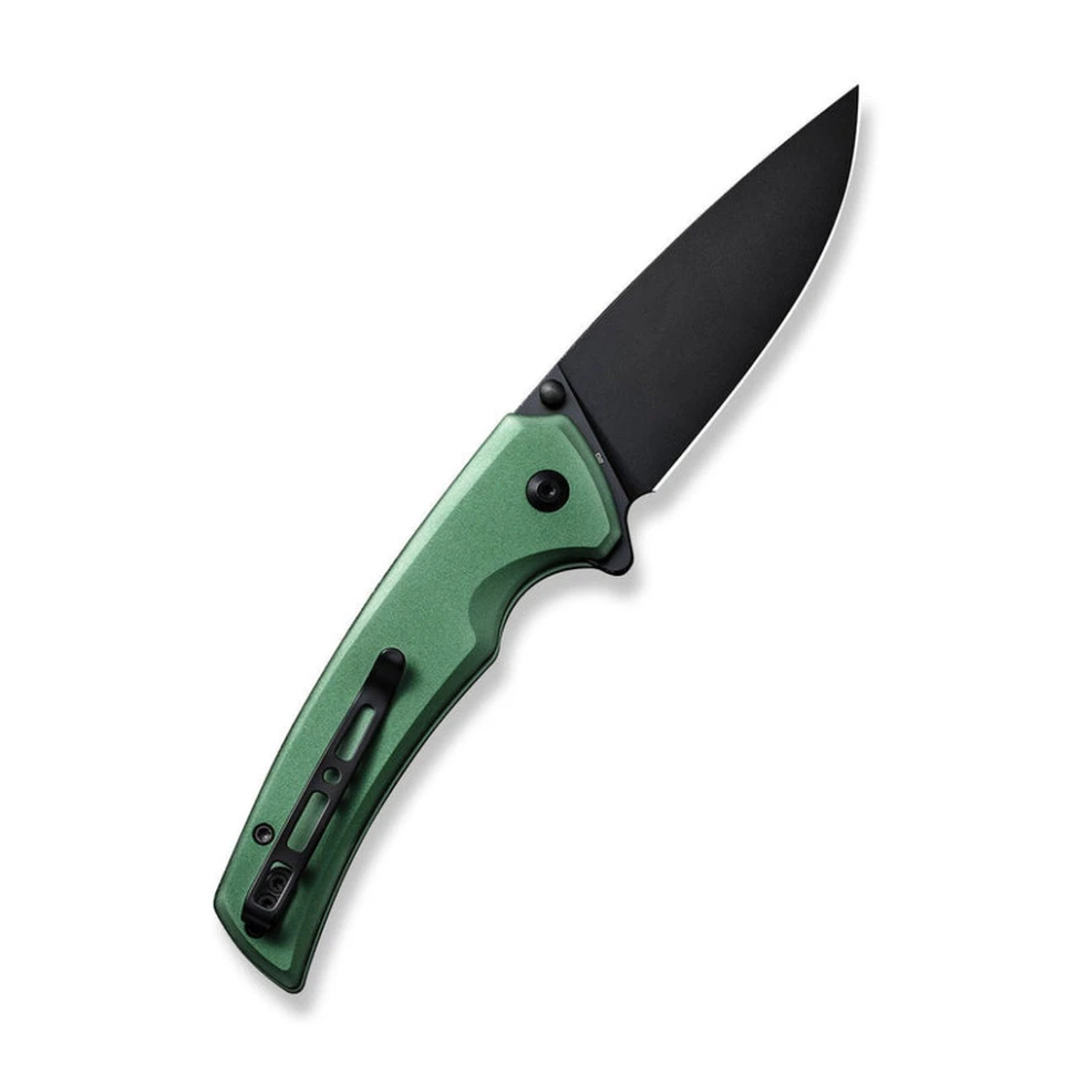 Ніж складаний туристичний Sencut Serene, (8.8 см) D2 / Aluminum зелений — фото 2
