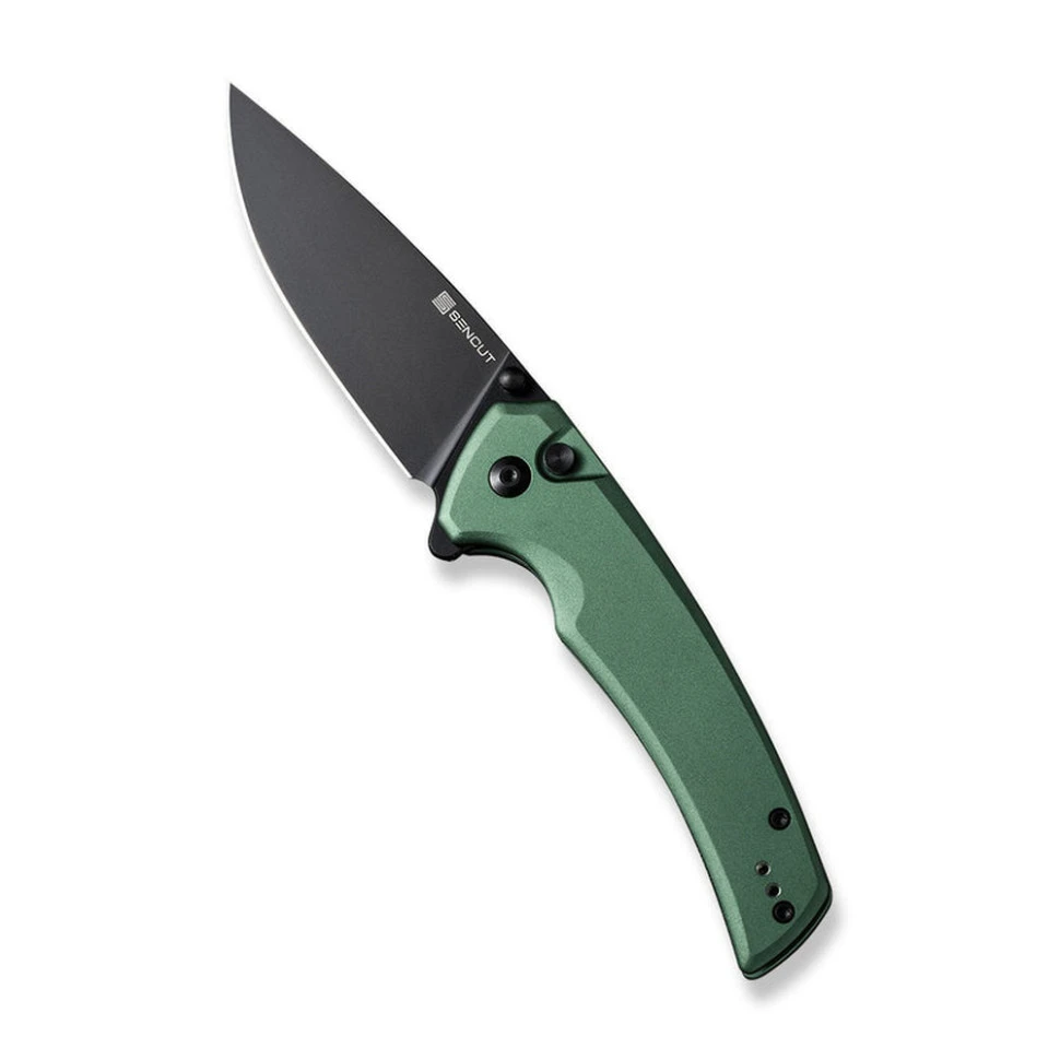 Ніж складаний туристичний Sencut Serene, (8.8 см) D2 / Aluminum зелений — фото 3