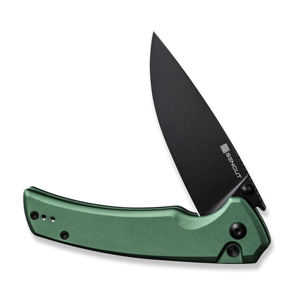 Ніж складаний туристичний Sencut Serene, (8.8 см) D2 / Aluminum зелений — фото 4