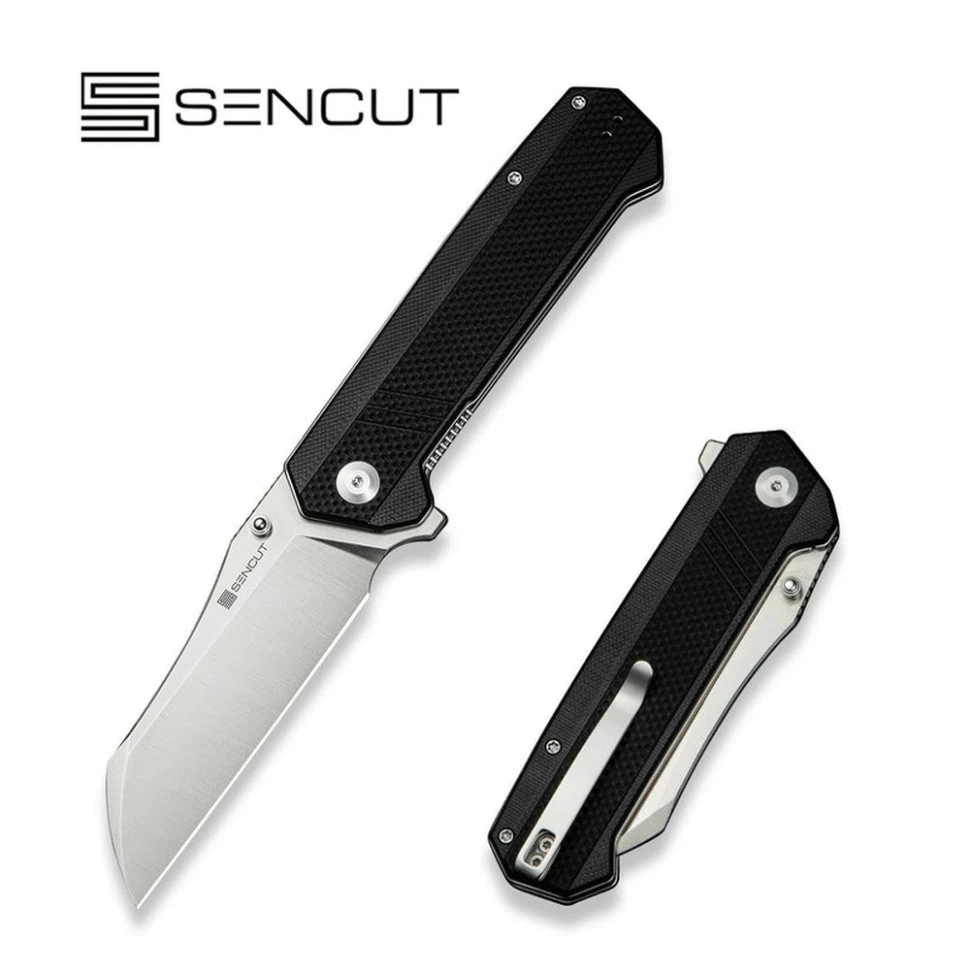 Ніж складаний туристичний Sencut Draxor, (9.4 см) 9Cr18MoV / G10 чорний — фото 8